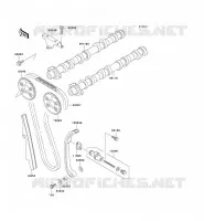 CAMSHAFT   TENSIONER voor Kawasaki ZZR1100 1996