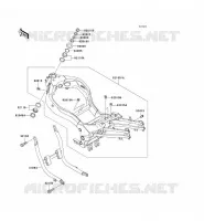 CHASSIS voor Kawasaki ZZR1100 1996