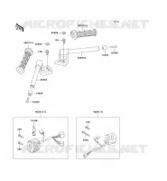 HANDLEBAR voor Kawasaki ZZR1100 1996