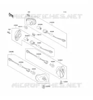INDICATORS voor Kawasaki ZZR1100 1996