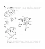 METERS voor Kawasaki ZZR1100 1996