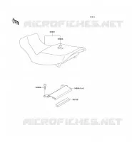 SEAT voor Kawasaki ZZR1100 1996