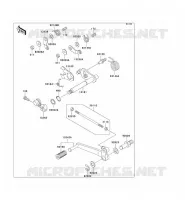 SHIFT voor Kawasaki ZZR1100 1996