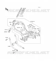 CHASSIS voor Kawasaki ZZR1100 1996
