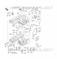 CRANKCASE(S) voor Kawasaki ZZR1100 1996
