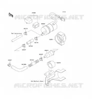 FUEL PUMP voor Kawasaki ZZR1100 1996
