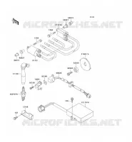 IGNITION SYSTEM voor Kawasaki ZZR1100 1996