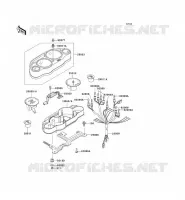 METERS voor Kawasaki ZZR1100 1996