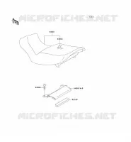 SEAT voor Kawasaki ZZR1100 1996