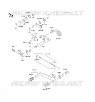 SHIFT voor Kawasaki ZZR1100 1996