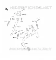 STAND voor Kawasaki ZZR1100 1996