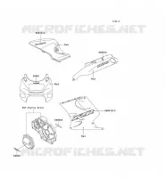 STICKER(RED) voor Kawasaki ZZR1100 1996