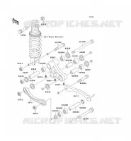 SUSPENSION voor Kawasaki ZZR1100 1996