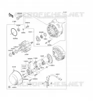 GENERATOR voor Kawasaki ZZR1100 1996