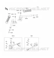 HANDLEBAR voor Kawasaki ZZR1100 1996