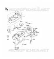METERS voor Kawasaki ZZR1100 1996
