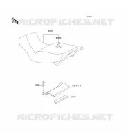 SEAT voor Kawasaki ZZR1100 1996