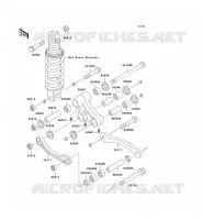 SUSPENSION voor Kawasaki ZZR1100 1996