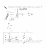 HANDLEBAR voor Kawasaki ZZR1100 1997