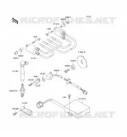 IGNITION SYSTEM voor Kawasaki ZZR1100 1997