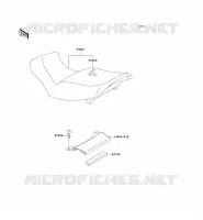 SEAT voor Kawasaki ZZR1100 1997