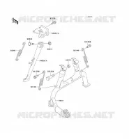 STAND voor Kawasaki ZZR1100 1997