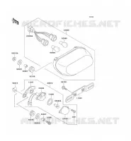 TAILIGHT(S) voor Kawasaki ZZR1100 1997