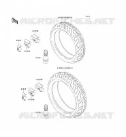 TIRES voor Kawasaki ZZR1100 1997