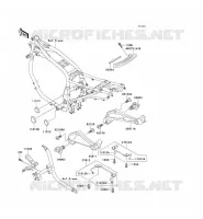BATTERY BRACKET voor Kawasaki GPZ1100 1998