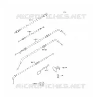 CABLES voor Kawasaki GPZ1100 1998
