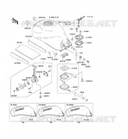 FUEL TANK voor Kawasaki GPZ1100 1998