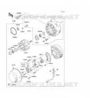 GENERATOR voor Kawasaki GPZ1100 1998