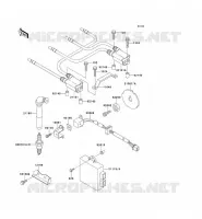 IGNITION SYSTEM voor Kawasaki GPZ1100 1998