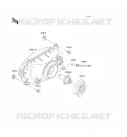 LENS(S) voor Kawasaki GPZ1100 1998