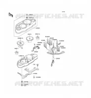 METERS voor Kawasaki GPZ1100 1998