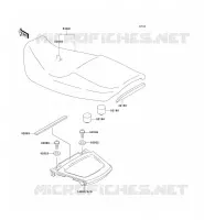 SEAT voor Kawasaki GPZ1100 1998