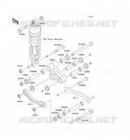 SUSPENSION voor Kawasaki GPZ1100 1998