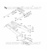 SWINGARM voor Kawasaki GPZ1100 1998