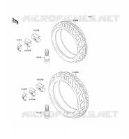 TIRES voor Kawasaki GPZ1100 1998