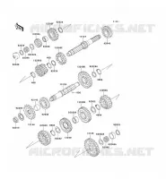 TRANSMISSION voor Kawasaki GPZ1100 1998