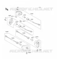 INDICATORS voor Kawasaki ZZR1100 1998