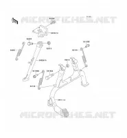 STAND voor Kawasaki ZZR1100 1998
