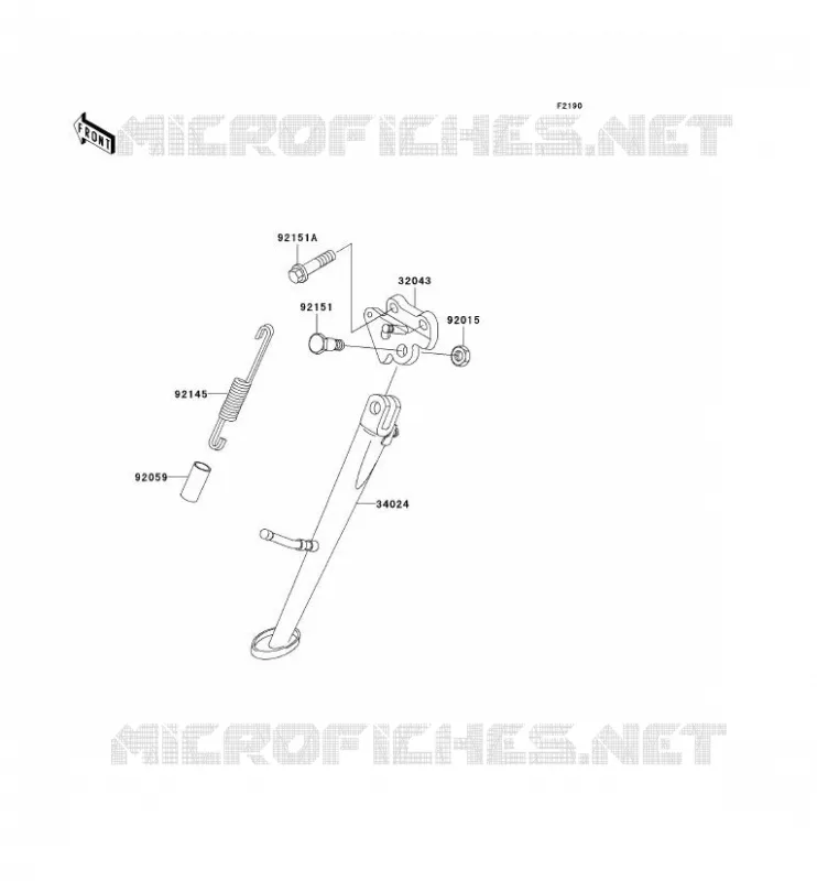 STAND Kawasaki MOTOS 1200 2000 NINJA ZX-12R  ZX1200-A1H