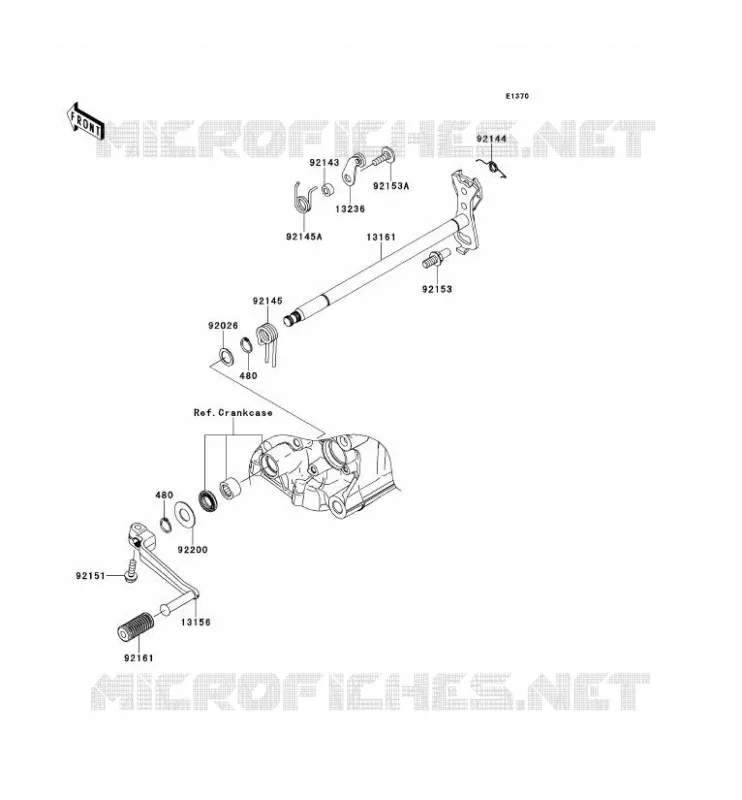 SHIFT Kawasaki MOTOS 1400 2013 ZZR1400  ZX1400EDF