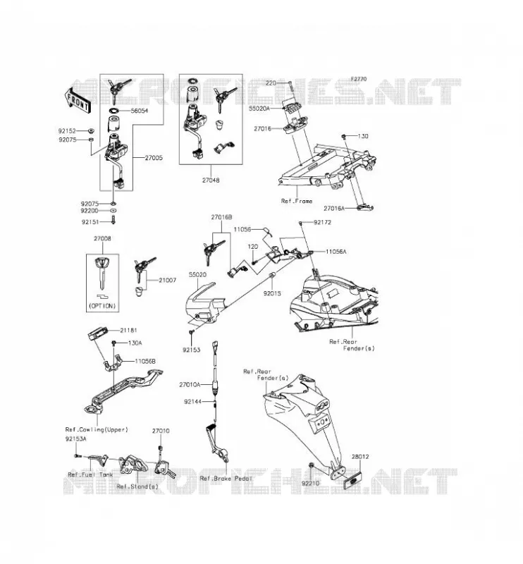 SWITCH Kawasaki MOTOS 1400 2015 ZZR1400 ABS  ZX1400FFF