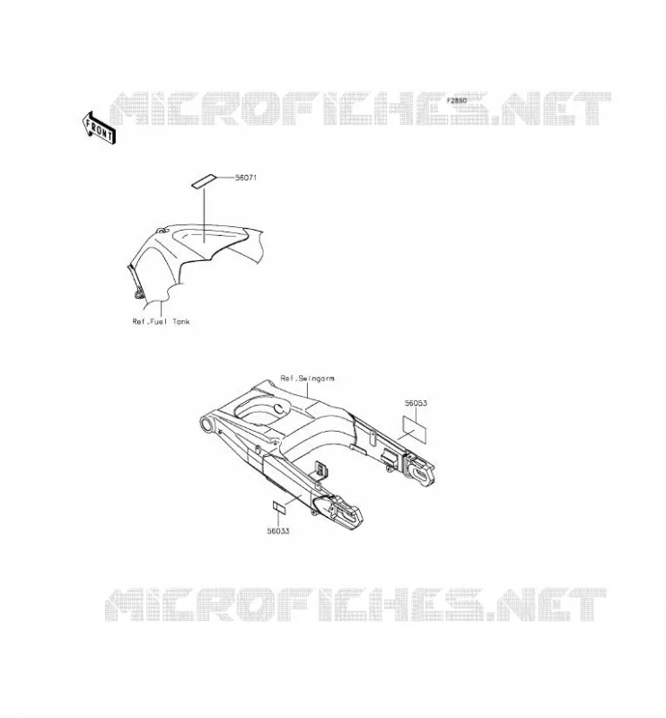 LABELS Kawasaki MOTOS 1400 2015 ZZR1400 ABS  ZX1400FFFA