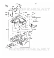 CRANKCASE(S) voor Kawasaki GPX500R 1990