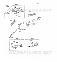 HANDLEBAR voor Kawasaki GPX500R 1990