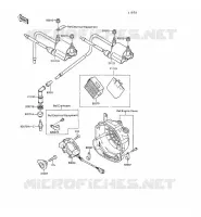 IGNITION SYSTEM voor Kawasaki GPX500R 1990