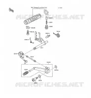 SHIFT voor Kawasaki GPX500R 1990